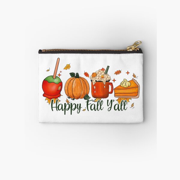 Item preview, Happy Fall Yall Sticker designed and sold by Letsgonjdevils0.