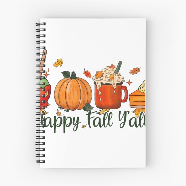 Item preview, Happy Fall Yall Sticker designed and sold by Letsgonjdevils0.
