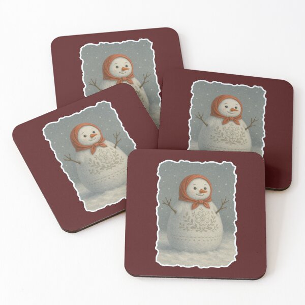 Item preview, Slavic Snow-Matryoshka Snowman Babushka designed and sold by Russian101.