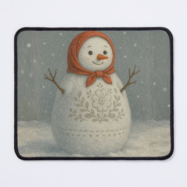 Item preview, Slavic Snow-Matryoshka Snowman Babushka designed and sold by Russian101.