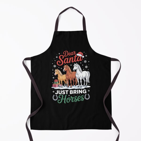 Item preview, Dear Santa Just Bring Horses Christmas Equestrian Equine Season designed and sold by Gogetgiggles.