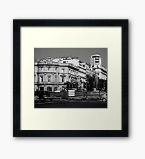 City Life - "City Symbol" Framed Print