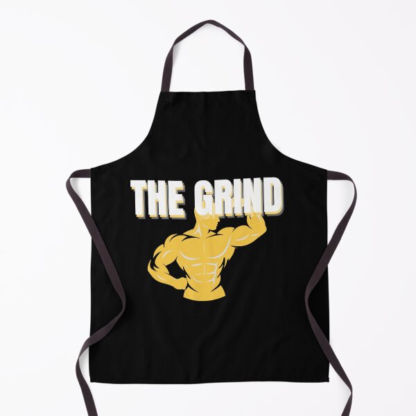 Item preview, THE GRIND | Motivational Gym Fitness Bodybuilder Workout Design designed and sold by Hayir Design.
