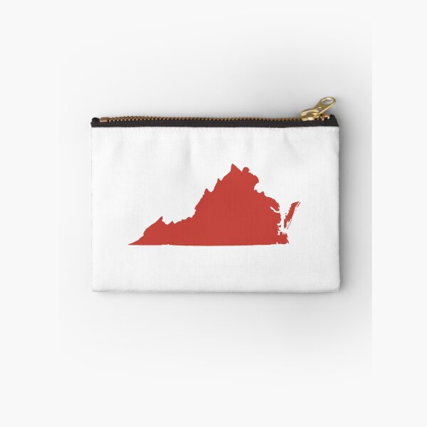 Item preview, Virginia Map Silhouette – Minimal Maroon designed and sold by Paper Drip.