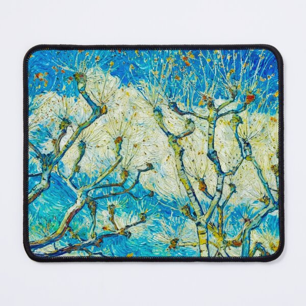 Item preview, Pollard Birch Trees After Van Gogh designed and sold by Vicky Brago-Mitchell®.