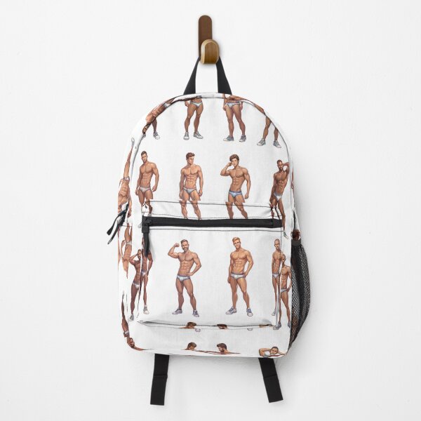 Item preview, The Hunk Collection Sticker Pack: Muscular Male Pin-Up Art designed and sold by gayishdesign.
