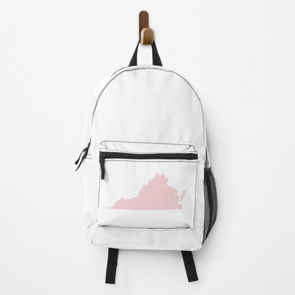Item preview, Virginia Map Silhouette – Minimal Pink designed and sold by Paper Drip.