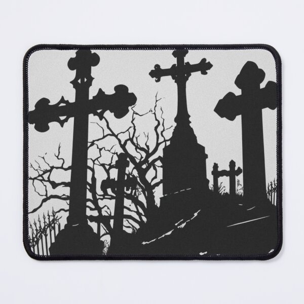 Item preview, Cemetery Crosses Silhouette designed and sold by Adronia.