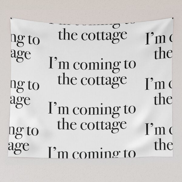 Item preview, Im coming to the cottage Heated Rivalry  designed and sold by vandaziba.