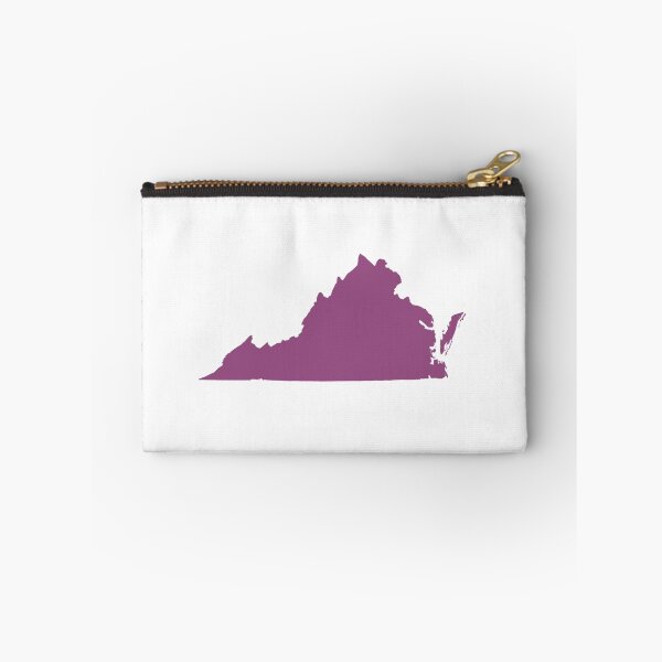 Item preview, Virginia Map Silhouette – Minimal Purple designed and sold by Paper Drip.