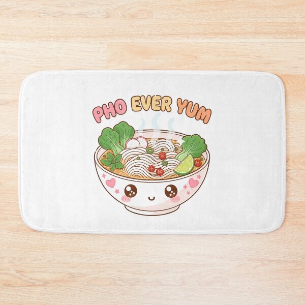 Item preview, Pho Ever Yum Pho Pun Kawaii Cute Noodles designed and sold by DesireeNguyen.