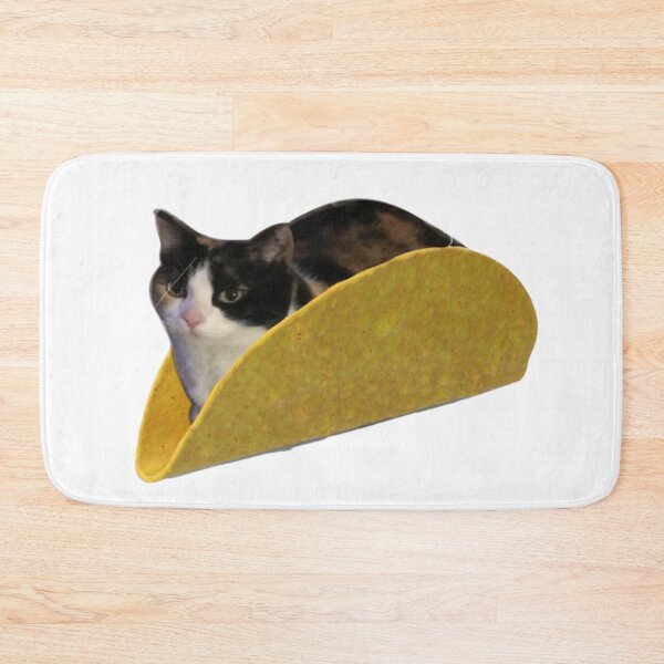 Item preview, taco kitty designed and sold by SillySyndrome.