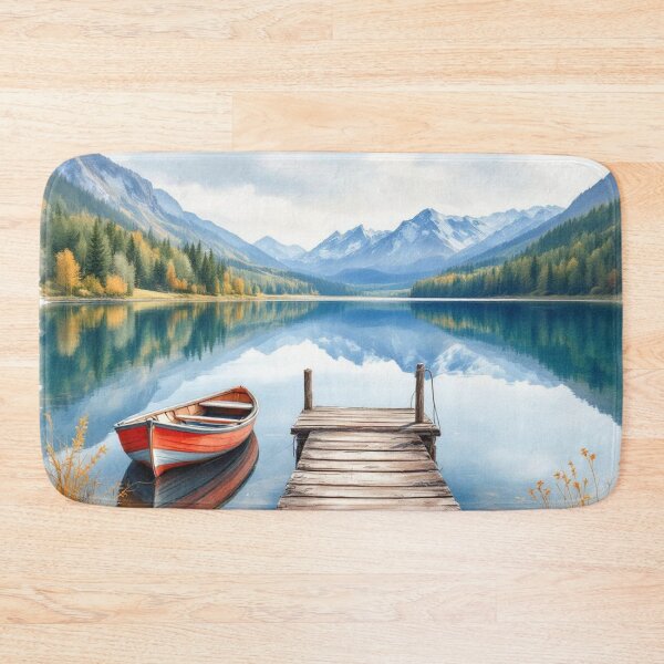 Item preview, High-altitude lake (Cantal) designed and sold by jefboutique6150.