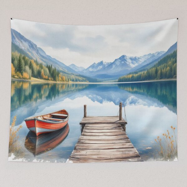 Item preview, High-altitude lake (Cantal) designed and sold by jefboutique6150.
