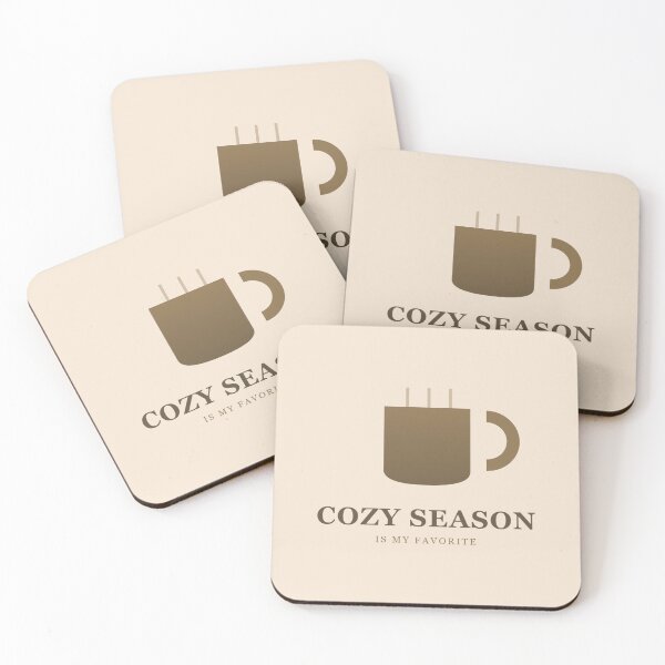 Item preview, Cozy Season Is My Favorite - Fall Winter Coffee Lover Hygge Gift designed and sold by wr3ckski.