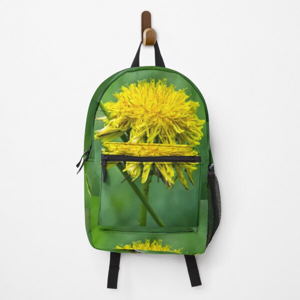 Item preview, Bee Pollinating Yellow Dandelion Flower designed and sold by CarabaMaryus.