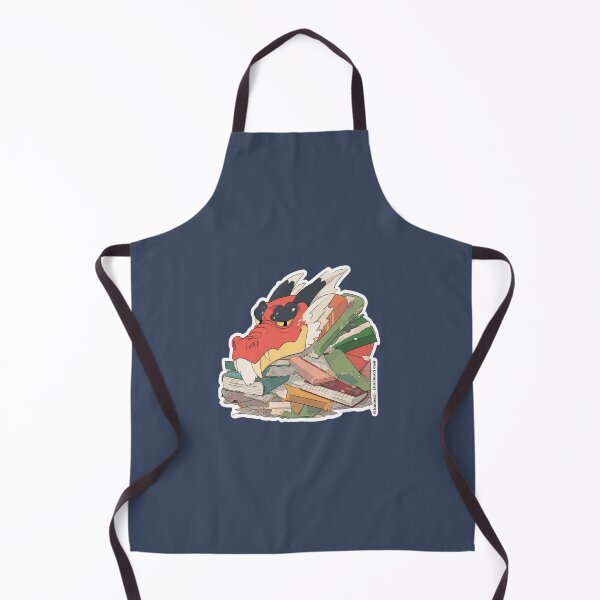 Item preview, Grumpy Book Dragon – Fierce Guardian of Stories designed and sold by Cairo-Ink.