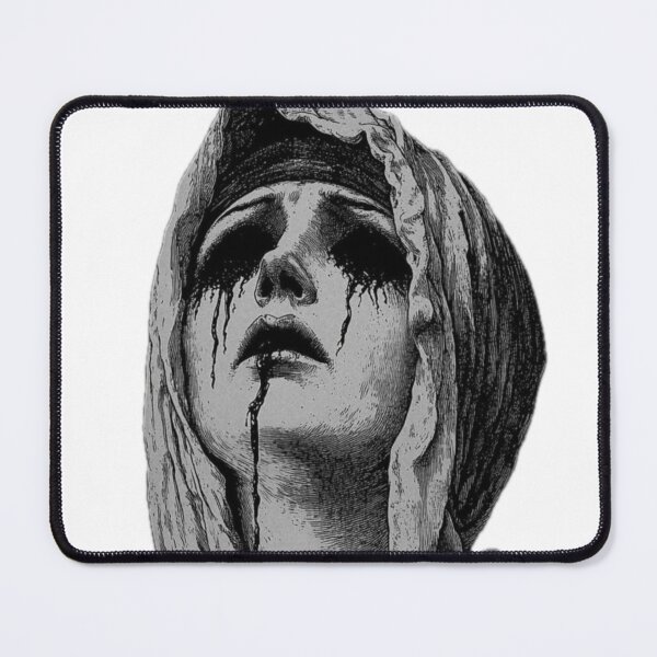 Item preview, Hooded Figure With Black Tears designed and sold by Adronia.