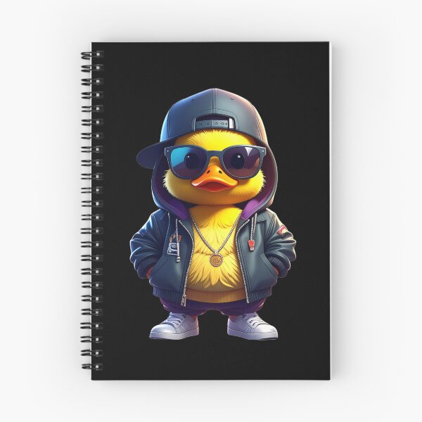 Item preview, A duck Wearing a hip hop outfit and eyeglasses T-shirt designed and sold by Alicjareign.