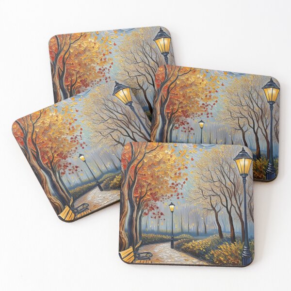 Item preview, Evening in the city park designed and sold by sid1802.