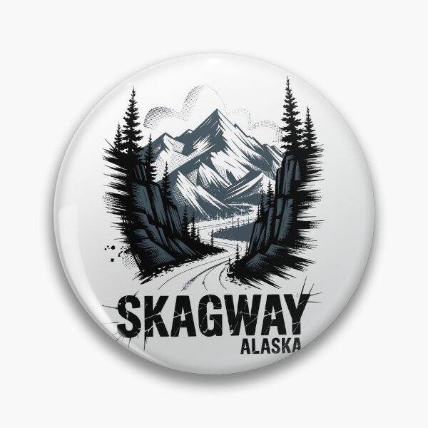 Item preview, Alaska Skagway – Wildlife Mountain designed and sold by JessArty ⭐⭐⭐⭐⭐.