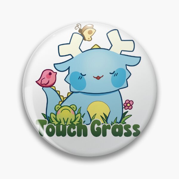 Item preview, Touch Grass - Baby Dragon - Bim and Sapphie designed and sold by Mealbug.