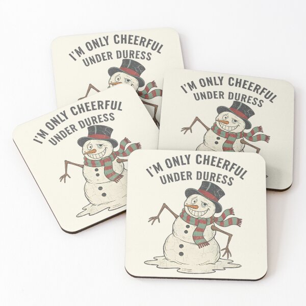 Item preview, CHRISTMAS: “Cheerful… Ish.” designed and sold by IndieQuill .