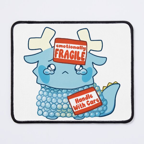 Item preview, Emotionally Fragile - Baby Dragon - Bim and Sapphie designed and sold by Mealbug.