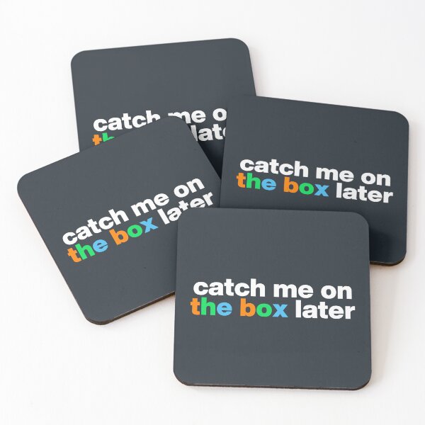 Item preview, Catch Me on the Box Later - Letterboxd Fan Design designed and sold by KORRASAMIQUEENS.