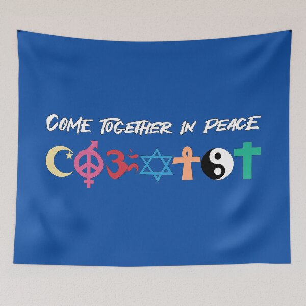 Item preview, Come Together In Peace  designed and sold by SarahJosArt.