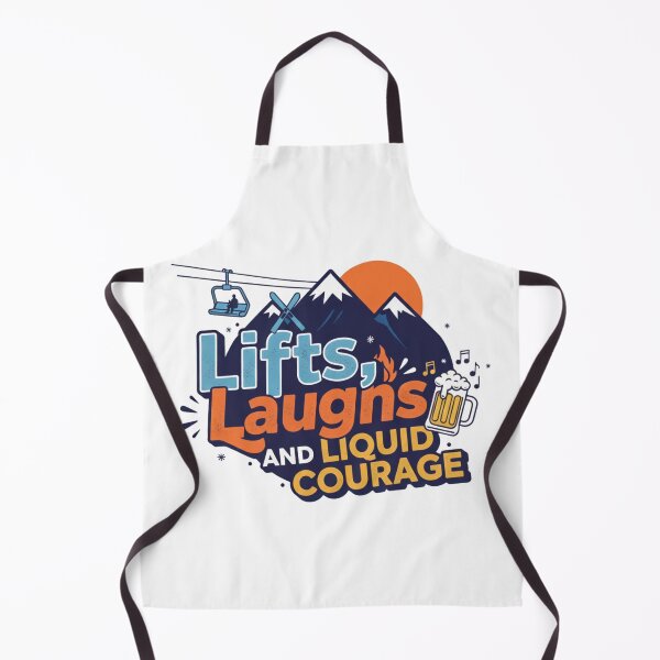 Item preview, Lifts, Laughs and Liquid Courage Apres Ski designed and sold by Lia Vina.