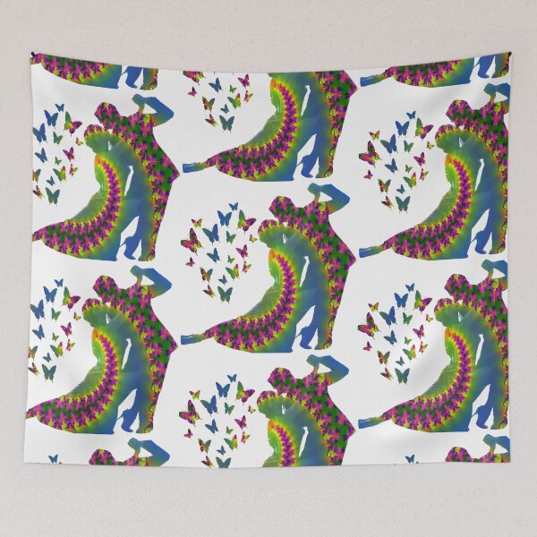 Item preview, Fractal Couple Dancing designed and sold by natnat7w.
