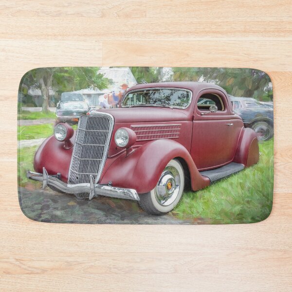 Item preview, 1935 Red Ford Hot Rod 5 Window Coupe X103 designed and sold by RichFrancoCars.