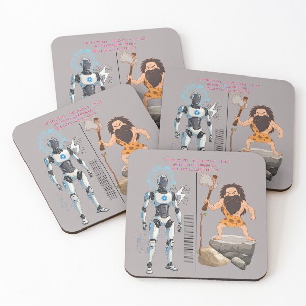 Item preview, From Rock to Firmware - Evolution Art. designed and sold by LunaPrintCo.