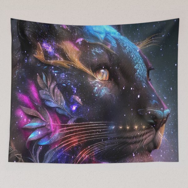 Item preview, Spirit Panther Guide — Mystical Animal Energy Art designed and sold by Vintage by Kaya.