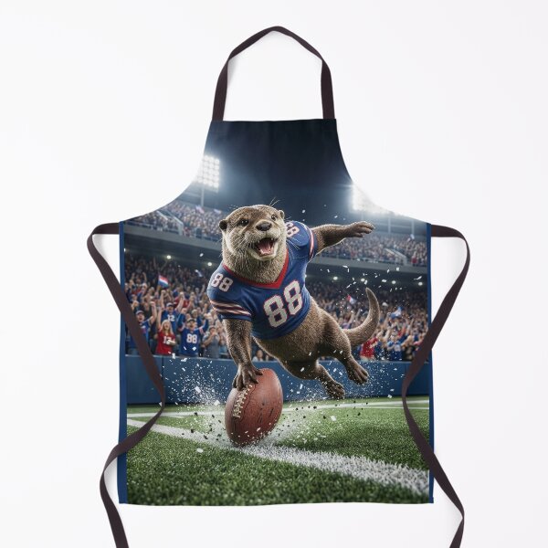 Item preview, Football Touchdown Otter designed and sold by Tridentulus.
