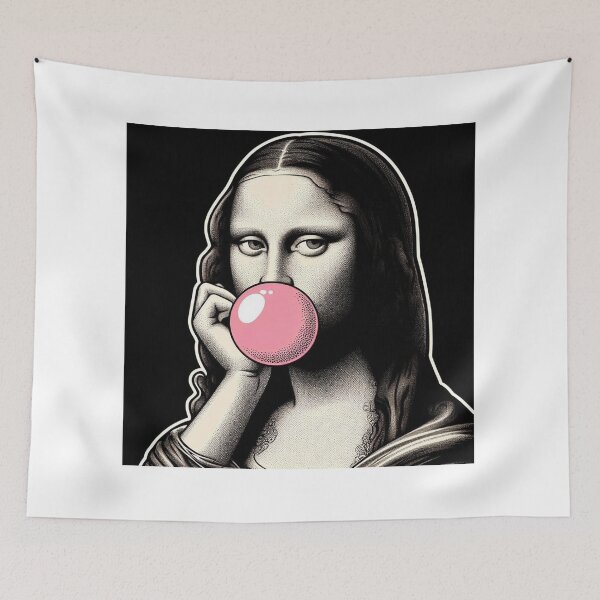 Item preview, Mona Lisa bubblegum designed and sold by LEANBOY.
