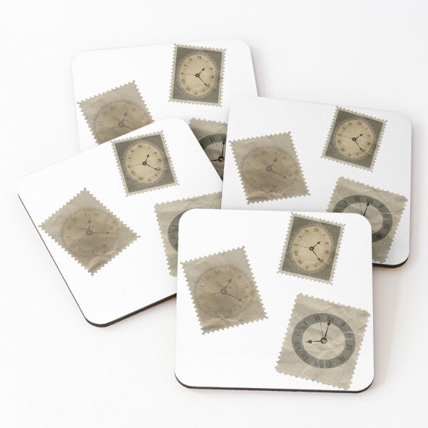 Aperçu de l'œuvre Pack d'autocollants à motifs d'horloges vintage créée et vendue par Letsgonjdevils0.