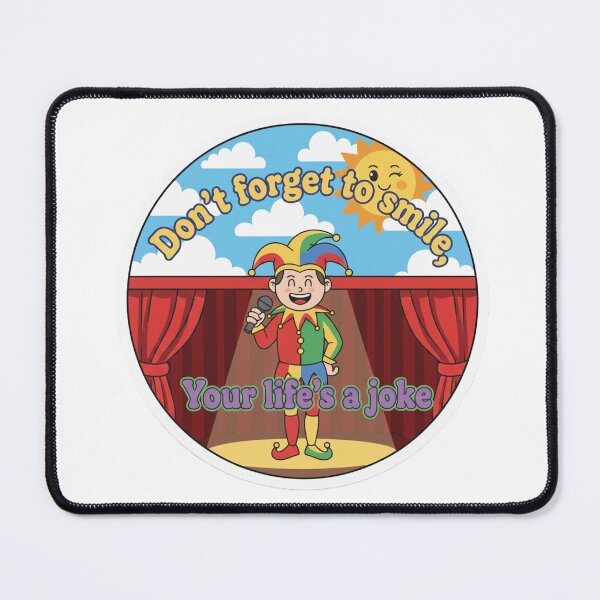Item preview, Your Life Is A Joke Sarcastic Clown designed and sold by A Place to Smile Arts.