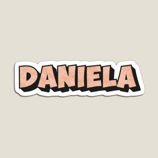 Artikelvorschau, Daniela – personalisiertes Namensdesign für Mädchen, Teenager und Frauen entworfen und verkauft von Watsonarts.