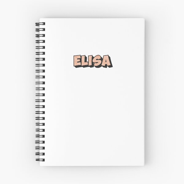 Item preview, Elisa Personalized Custom Name Design for Girls, Teens, and Women designed and sold by Watsonarts.