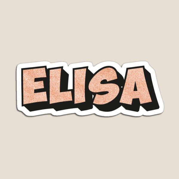 Item preview, Elisa Personalized Custom Name Design for Girls, Teens, and Women designed and sold by Watsonarts.