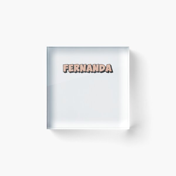 Item preview, Fernanda Personalized Custom Name Design for Girls, Teens, and Women designed and sold by Watsonarts.