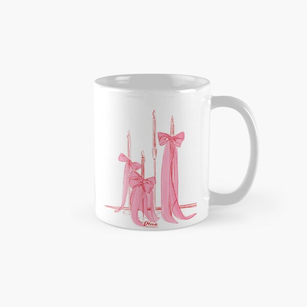Item preview, Hand Painted Pink Candles by Dina Stoianova designed and sold by Dina Stoianova.