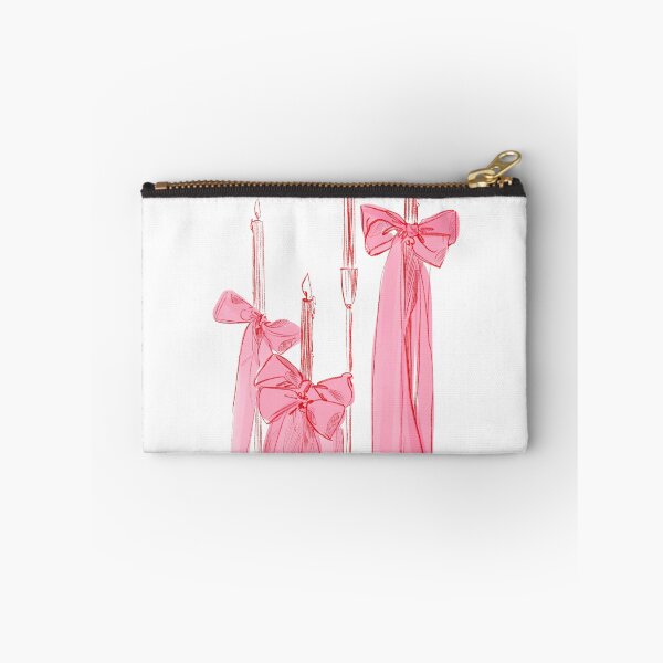 Item preview, Hand Painted Pink Candles by Dina Stoianova designed and sold by Dina Stoianova.