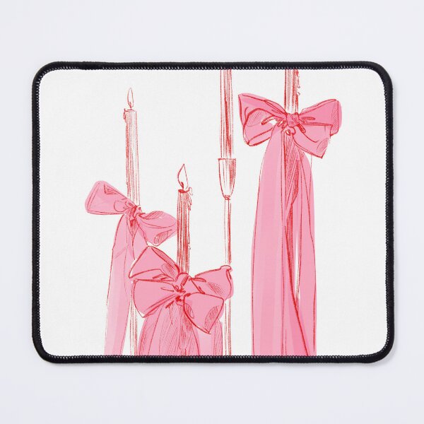 Item preview, Hand Painted Pink Candles by Dina Stoianova designed and sold by Dina Stoianova.