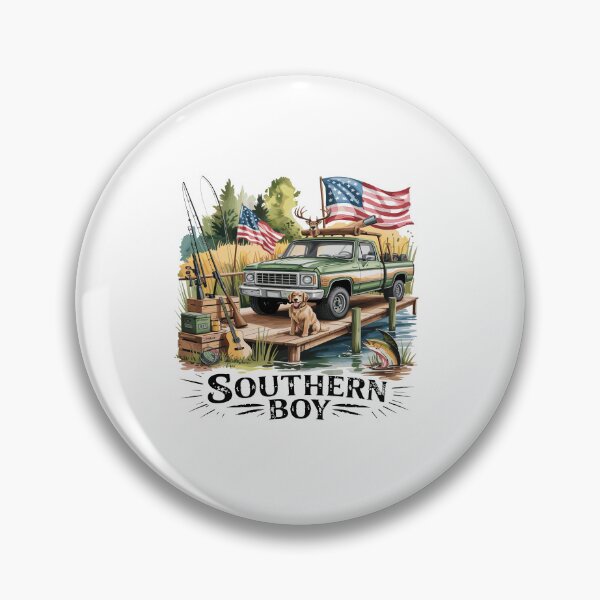 Item preview, Southern Boy T-shirt designed and sold by Winther-Art.