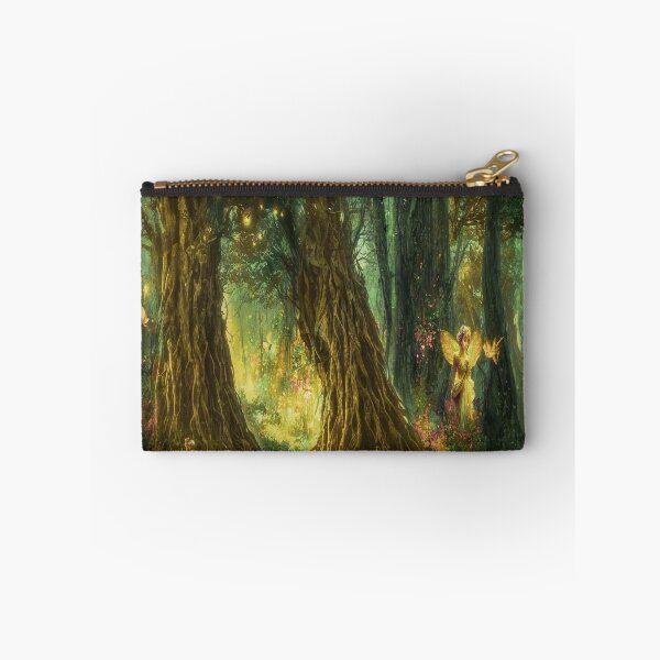 Item preview, Dreamy Mystic Forest — Fantasy Landscape Illustration designed and sold by Vintage by Kaya.