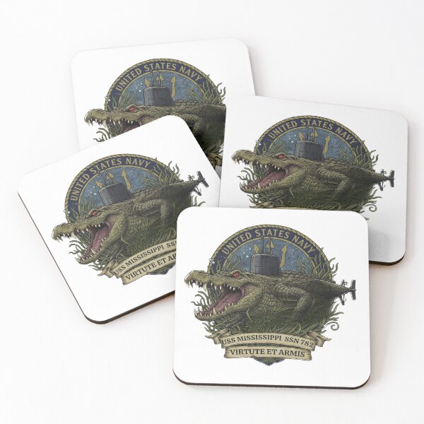 Item preview, Navy USS Mississippi SSN-782 Submarine Sticker - Virginia-class SSN Waterproof Decal - Veteran Gift Military Collectible designed and sold by Warhead Collective.