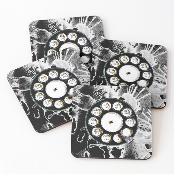 Item preview, Old Rotary Telephone Dial, Grunge Retro Phone  designed and sold by suekieper.